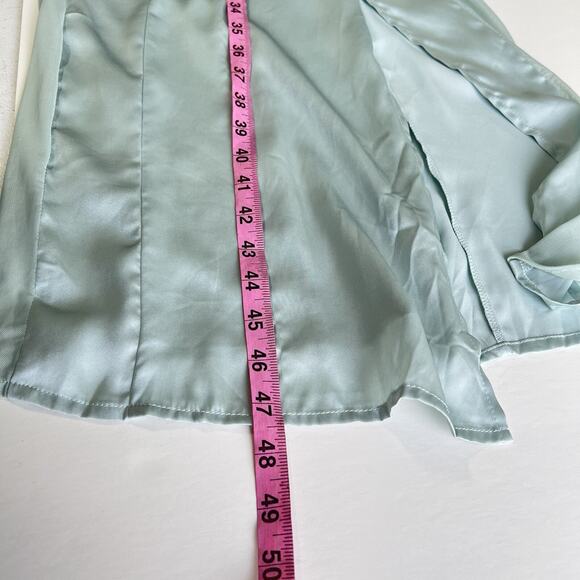 Intimately Free People City Cool Midi Slip Dress Size XS Ice Blue - Picture 13 of 14